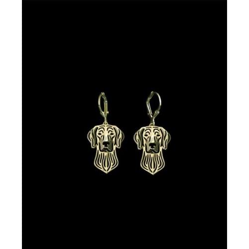 Weimaraner Drop Earrings Pet Dog Earrings ( 2 Colors Free Collocation )