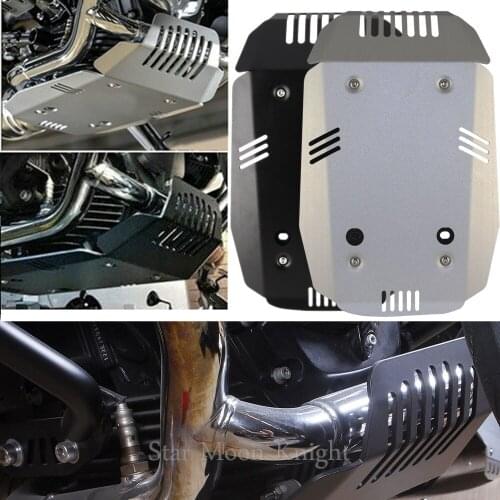 R1200 NineT R9T Engine Base Chassis Guard Skid Plate Guards For BMW R1200 NineT R9T Engine Protection Cover Scrambler Pure Racer