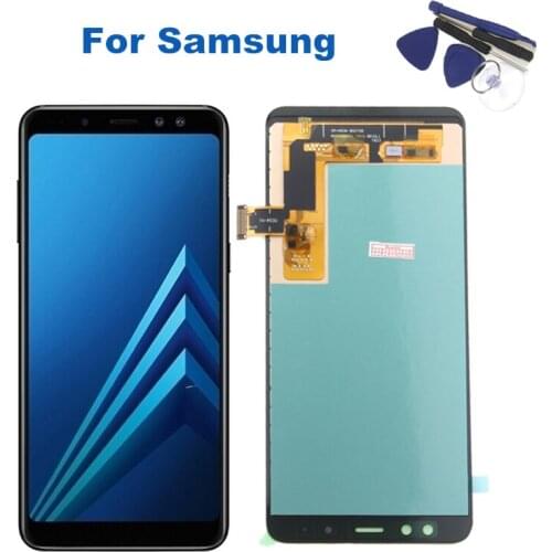 LCD Screen For Samsung Galaxy A8 2018 A530 A530F A530DS A530N SM-A530N Touch Screen Digitizer LCD Display Assembly + Tools