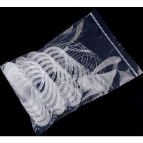 20pcs Clear Dental Teeth Whitening Cheek Retractor Mouth Opener C-Type Middle