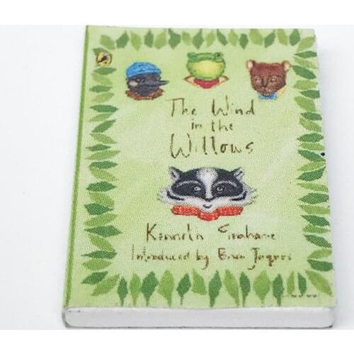 6Pieces 1/12 Doll House Miniatures Assorted Literature Books Accessory