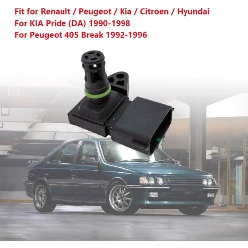 5WK96841 2045431 4Bar (4 Bar) Manifold Intake Air Pressure Sensor MAP Sensor for Renault Peugeot 405 Kia Pride Hyundai Citroen