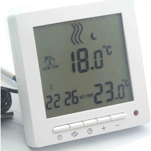 Dual Sensor Programmable EU thermostat floor heating system