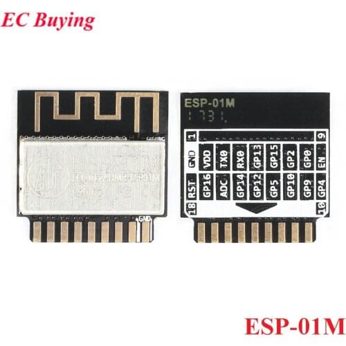 ESP8285 ESP-01M WIFI Wireless Transmission Module IOT 1MByte Flash ESP 01M ESP01M