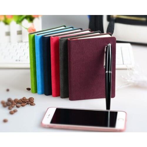 A7 mini pocket notebook diary stationery portable planner traveller organizer Closth Leather mini pocket notobook