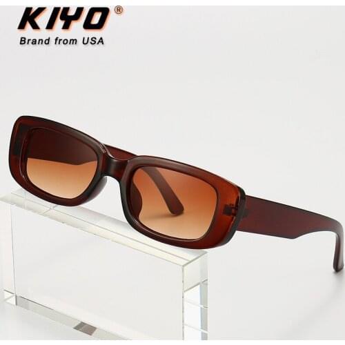 KIYO Brand 2020 New Women Men Square Sunglasses PC Fashion Sun Glasses High Quality UV400 Driving Eyewear 9071