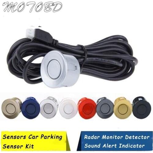 6 Colors 1 Piece Sensors Parktronic Car Parking Sensor Kit Reversing Radar Monitor Detecter Sound Alert Indicator System