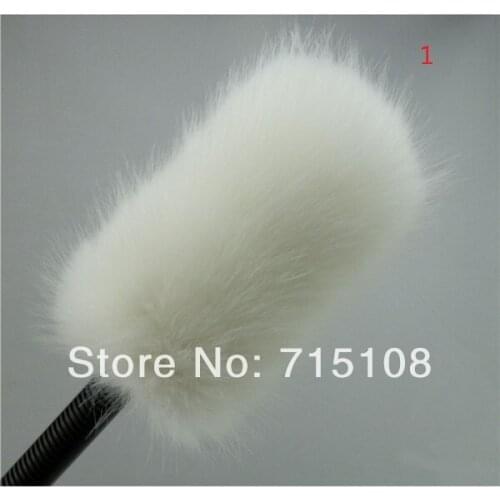 Interview Microphone Fur Windscreen Set Windproof Sweater 13CM For 190 198 NV1 MC700 camera Five Color to Choose Freeshipping