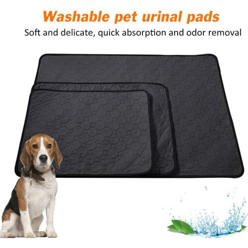 Washable Dog Pet Diaper Mat Urine Absorbent Environment Protect Waterproof Reusable Training Pad Dog Car Seat Cover