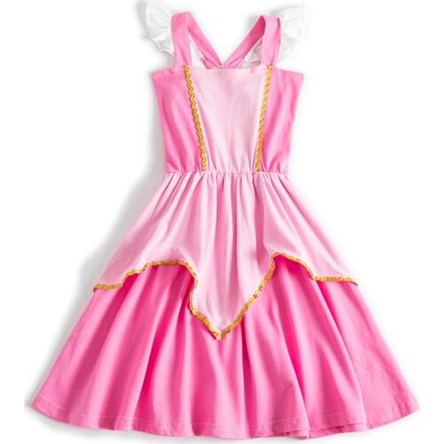 Kids Vestidos Robe Fille Girls Fancy Dress Girls Princess Dress Halloween Costume Birthday Party Clothing for Children