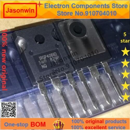 100% nuevo 50 unids/lote original diode IRGP4066DPBF TO-247 IGBT 600V 140A IRGP4066D Transistor
