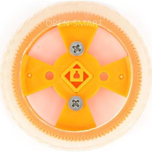 OPEN-SMART Smart Car Model 70x12mm Wearable Rubber Wheel for N20 Gear Motor