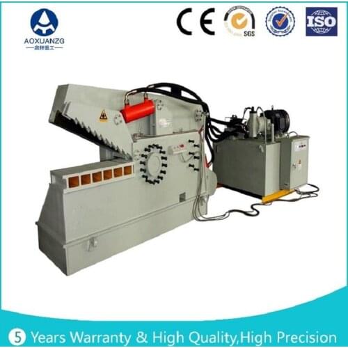 Q43-160T Hydraulic Crocodile Leather Scrap Metal Alligator Shear