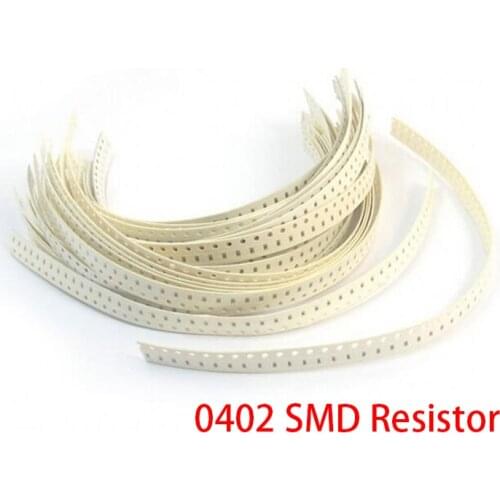 100PCS 0402 SMD Resistor 1% 10Kohm 10K Ohm 103 1002 4.7K 472 2.2K 222 1K 102 200R 49.9R 2K 202 100R 101 300K 12K 11K 390R 51R