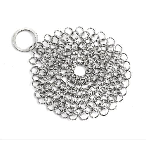 Round 316L Stainless steel pot brush Cleaner Kitchen Home Wire Brush Pan Cloth Washing Pots Net Cleaning Tool Scrubber