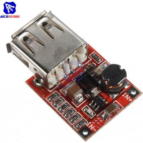 Diymore Ultra Small Mini DC Power Module DC 3V to 5V 1A USB Battery Converter Step Up Module Charge for MP3 Smartphone