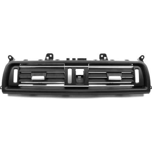 LHD Front Row Wind Left Center Right Air Conditioning Vent Grill Outlet Panel With Chrome Plate For BMW 5 Series F10 F18
