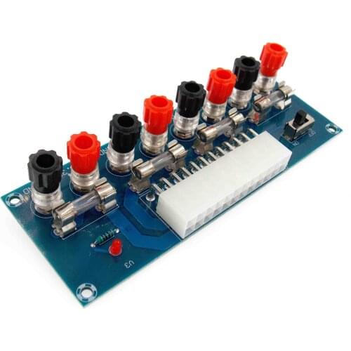 XH-M229 Desktop Computer Chassis Power Supply ATX Transfer Board Power Take off Board Power Output Terminal Module 24Pin