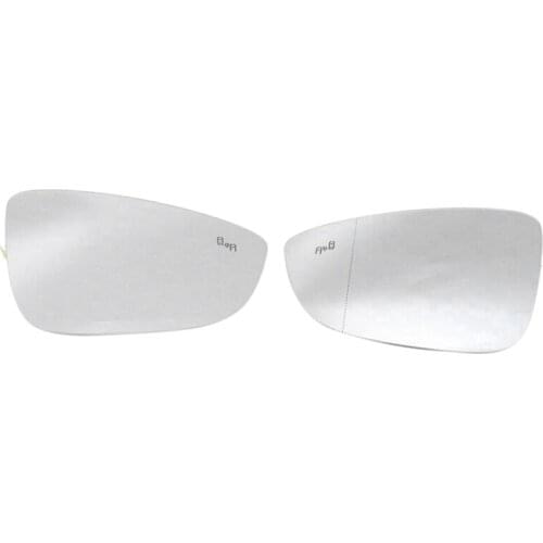 2x Car Right/Left Heated Blind Spot Rear Mirror Glass For-Jetta Passat B7 Bettle Scirocco 3C8857521 3C8857522