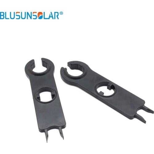 1 pair of Solar Spanner in Wrench Solar Panel Connector Disconnect Tool Spanners Wrench ABS Plastic for 1500V Solar Connector