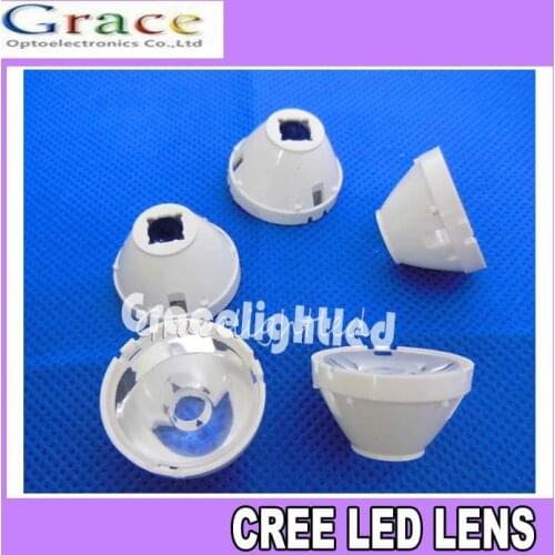 1pcs CREE XML LED XML2 LED XHP50 LED 5050 Lens 21mm white holder 15 degree LED LENS/Reflector Collimator