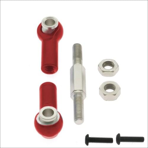 1pcs steel Servo Linkage Turnbuckle for rc hobby model car 1-10 VRX Octane VETTA Karoo FTX Outlaw upgraded hop-up parts