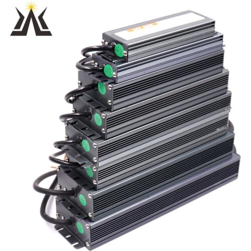 12V 24V IP67 IP68 Wateproof Power Supply Transformer for LED Strip Outdoor Lighting 20W 50W 80W 100W 200W 300W 400W LED Driver