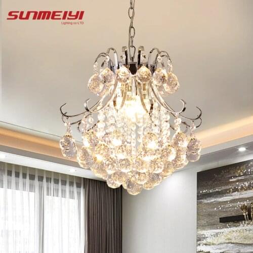 2020 Luxury Crystal Chandelier Living Room Lamp lustres de cristal indoor Lights Crystal Pendants For Chandeliers Free shipping