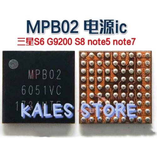 5pcs MPB02 para Samsug S6 G9200 G920F pequeño IC de administración de energía pequeño PM chip