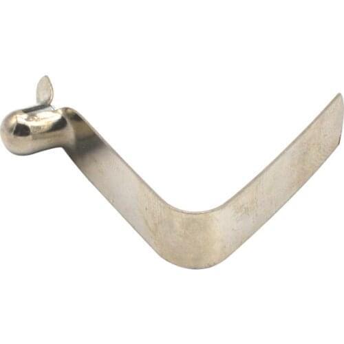 5 Pieces Spring Button Clip for 15-20mm Round Tube Locking Pin Button Mounting Spring Clips for Trekking poles