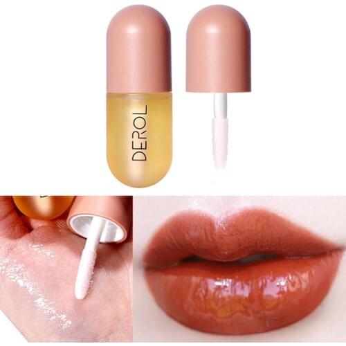 Instant Volumising Lip Plumper Moisturizing Lip Repairing Vitamin E Reduce Lip Fine Lines Mask Lip Oil Shiny Lips Care