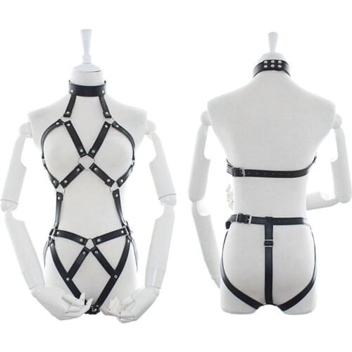 New BDSM Fetish Bondage Gear Body Harness Sex Toys Adult Products Bdsm Toys Sex Toy Bondage Belt Chain Slave Breasts Woman