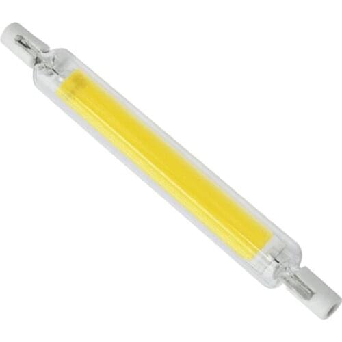 R7S Led Bulb COB Glass Tube 78mm 118mm led Lamp 6W 10W 15W Replace Halogen 40W 50W 80W Floodlight Diode Spot Light AC 220V-240V