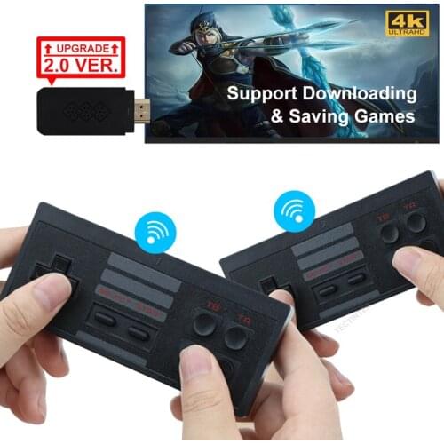 USB Wireless Handheld TV Video Game Console Build In 1551 Classic 8 Bit Game mini Console Dual Gamepad HDMI-Compatible Output