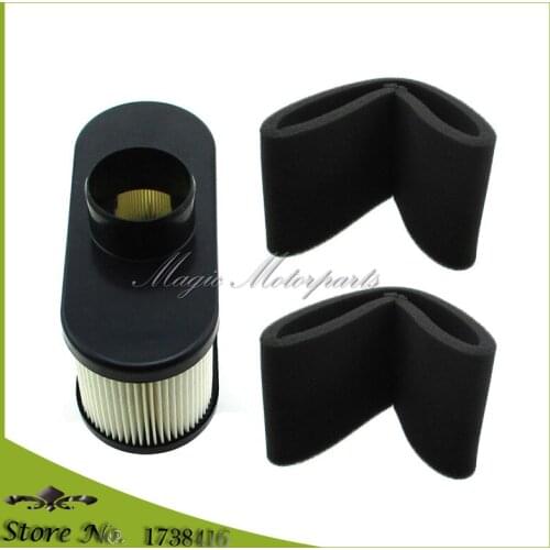 Air Filter + 2x Pre-Filters For Kawasaki 11013-0726, 11013-7046 FR651V-FR730V FS481V-FS730V FX600V 22 thru 26HP Engines