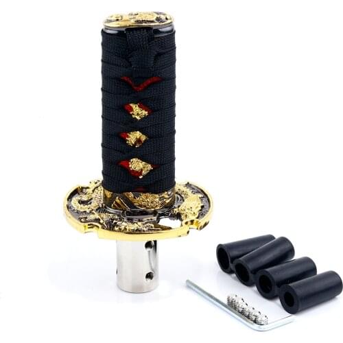 15cm black Katana Samurai Sword Gear Shift Knob