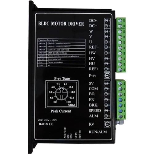 48V Brushless DC Motor Driver BLD-300B 18-50VDC 300W BLDC Motor controller