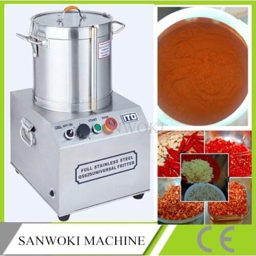 4L Commercial Stainless Steel Meat Fruits Cutter Slicer; Food Processor;Vegetable and meat cutter (also has 6L/10L/17L/25L/32L)