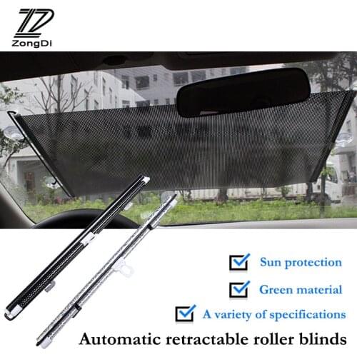 ZD 1X Car front window shade Cover Automatic roller blind For Skoda octavia rapid Nissan qashqai juke Audi a3 a4 a5 accessories