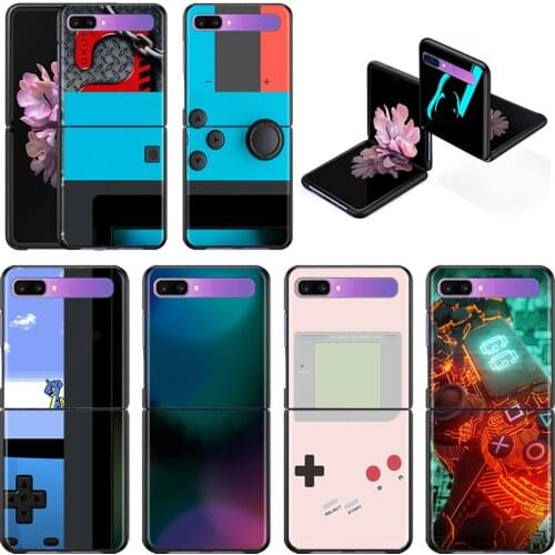Case For Samsung Galaxy Z Flip 5G Cover Cellphone Shell TPU Caso Mobilephone Fundas Game Console Switch Remote Control Handle
