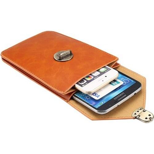 Dual Pouch Hook Loop Waist Belt Leather Phone Case For Galaxy A8S A6S J4+ J6+ A8 A9 Star A3 A5 A7 J3 J5 J7(2017) J6 J8 ON8 Note9