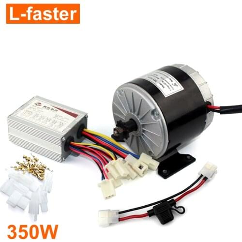 24V36V 350W Unitemotor MY1016 With Yiyun Controller Electric High Speed Brushed DC Motor With A 350W Electric Bike Controller