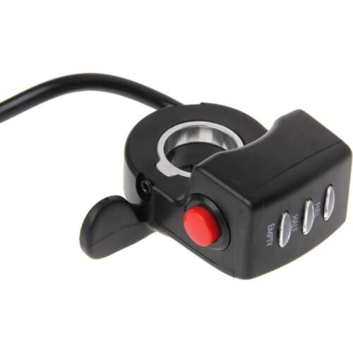 E-bike 36V E-Bicycle Thumb Throttle Handle Bar Grip Gas Twist Throttle Electric Scooter 1XCF