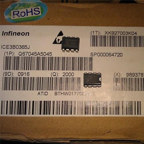 ICE3B0365J ICE3B0365 3B0365 new original 10pcs/lot