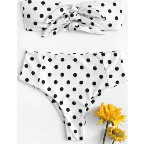 Kibytoo Polka Dot Swimwear