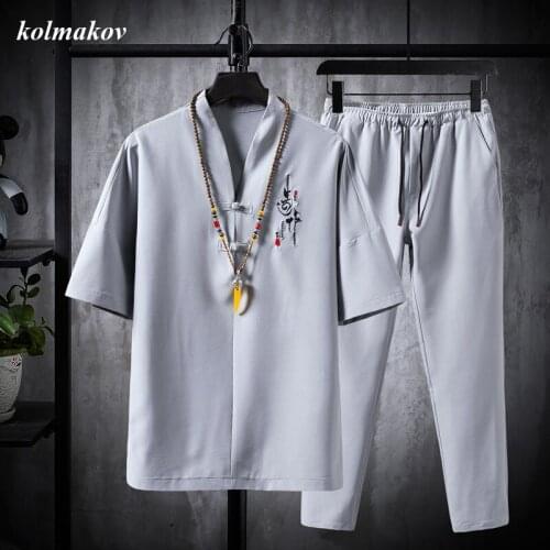 KOLMAKOV Men's Plain T-shirts