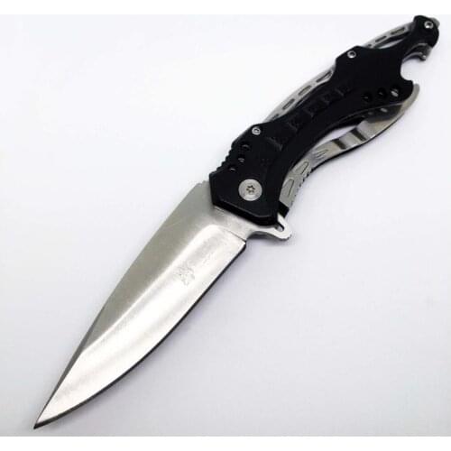 Knife Steel Blade Folding Pocket Tactical Survival Camping EDC Tools Combat Military Hunting Sharp DefensiveCutting
