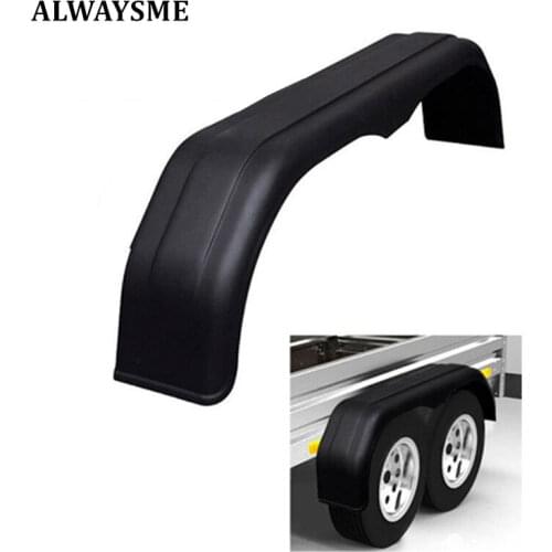 ALWAYSME Double Wheel Plastic Mudguard Fender Cover For Trailer Wheels