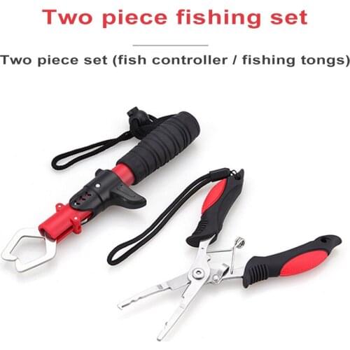 Stainless Steel Fishing Gripper Multifunctional Fishing Pliers Portable Fish Control Scissor Professional Durable Fish Nipper