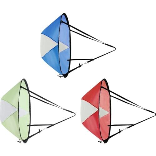 Foldable Kayak Boat Wind Sail Paddle Board Sailing Inflatable Canoe Boats Wind Clear Window Paddle Board Sailing Boat Accessorie